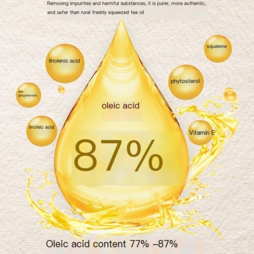 Qiyun Mountain High-Oleic Acid Local Camellia Oil 5L (Camellia Oil) 齐云山高油酸土茶油5L 山茶油