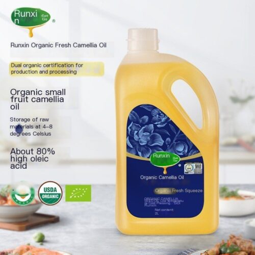 Runxin 2L Organic Cold-Pressed Camellia Oil润心2L有机鲜榨山茶油