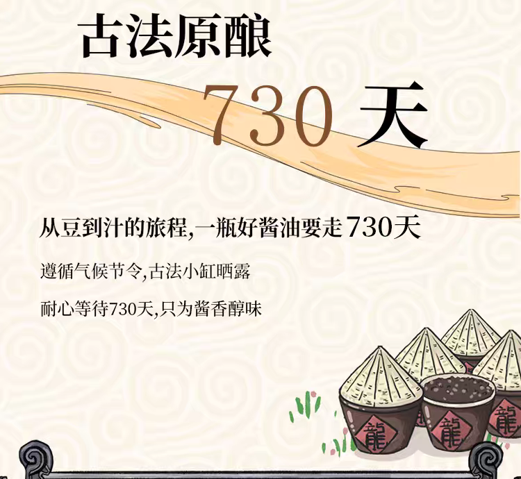 Dragon Brand Classic 285 Soy Sauce 500ml Large Gold Bottle
龍牌經典285醬油500ml大金瓶