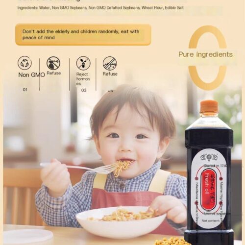 Dragon Brand Hand-Crafted Traditionally Brewed Soy Sauce | 2L | First Extract Premium Soy Sauce | 0 Additives | For Dipping, Dressing & Enhancing Flavor
龙牌手工传统酿造酱油 | 2升 | 0添加古法特级头道酱油 | 点蘸提鲜 增香之选
