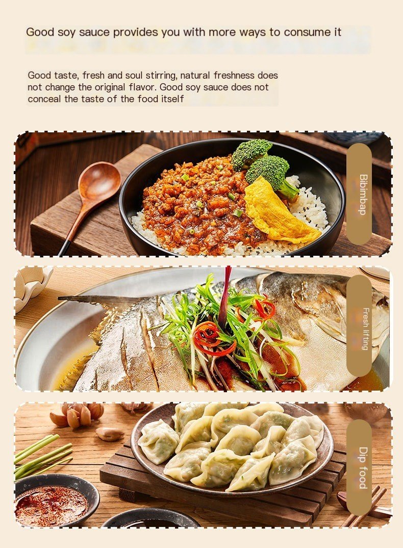 Zhongba Organic Premium Soy Sauce, Zero Additives (500ml)
清香园中坝有机特级酱油500ml，0添加酿造酱油