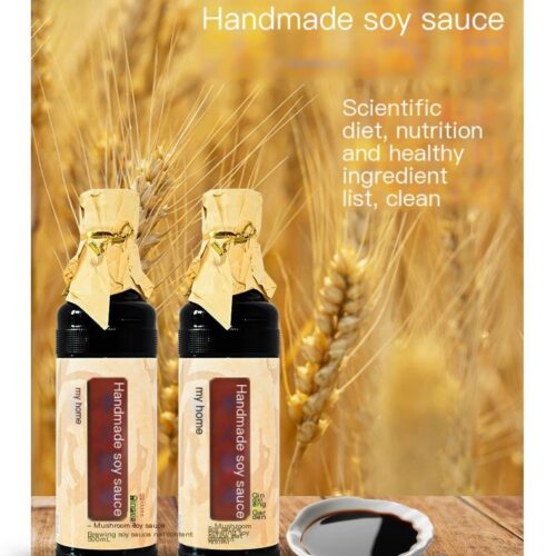 Zhongba Time-honored Brand First Extraction Soy Sauce, Handmade Premium (500ml x 2)
中坝中华老字号手工酱油500ml x2 特级头道酿造酱油