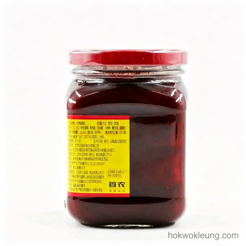 Wangzhihe Rose Fermented Tofu (Red Fang) 340g Jar
王致和玫瑰腐乳（紅方）340g瓶裝
वांगझीहे गुलाब फरमेंटेड टोफू (होंगफांग / लाल किस्म) - 340 ग्राम की बोतल
Wangzhihe Tofu fermentado de rosas (Hongfang / variedad roja) - Frasco de 340 g
