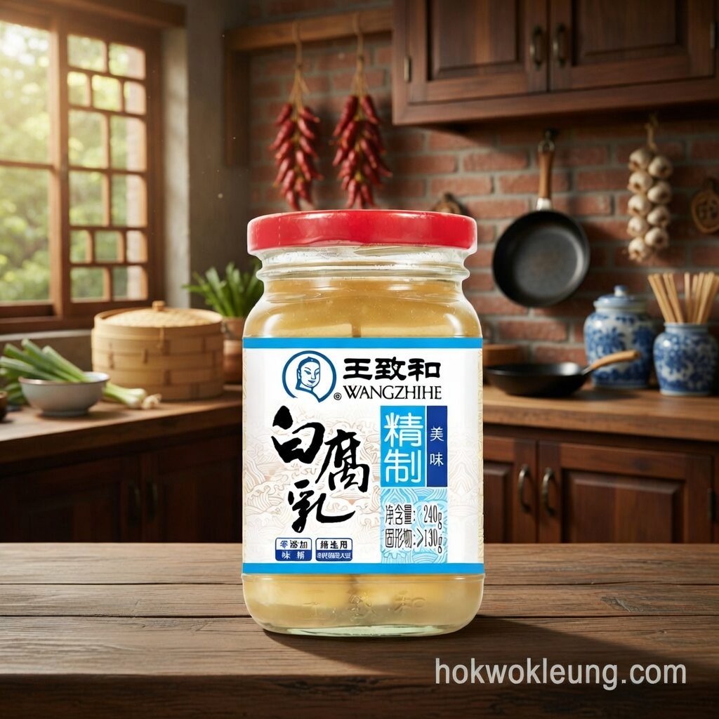 Wangzhihe Refined White Fermented Tofu (White Fang) 240g Jar
王致和精製白腐乳（白方）240g瓶裝
वांगझीहे परिष्कृत सफेद किण्वित टोफू (सफेद फांग) - 240 ग्राम की बोतल
Wangzhihe Tofu fermentado blanco refinado (Fang blanco) - Frasco de 240 g
